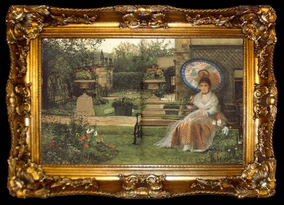 framed  Atkinson Grimshaw In the pleasure, ta009-2